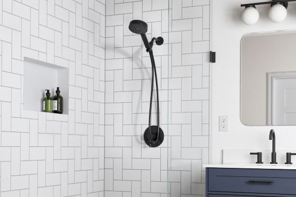 Nebia Yuba 5-Setting Handshower with HaloNetic Double Docking System