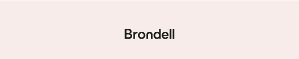 Brondell Logo Black on blue background