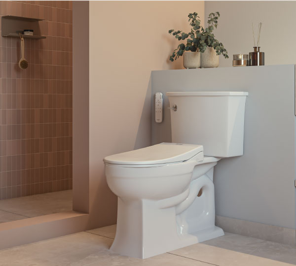 Thinline bidet seat