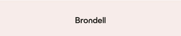 Brondell Logo White on Green background