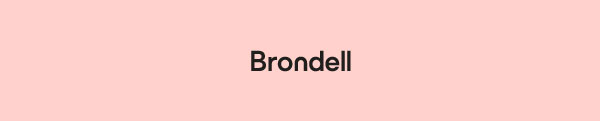 Brondell Logo Black on blue background