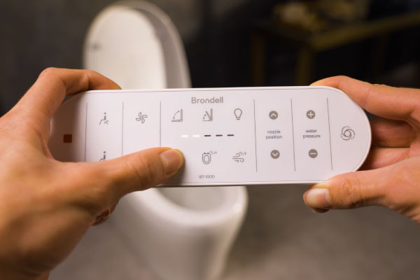 Sutro Integrated Smart Bidet Toilet remote control