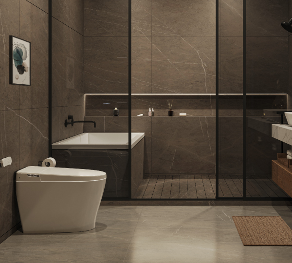 Sutro Integrated Smart Bidet Toilet remote control